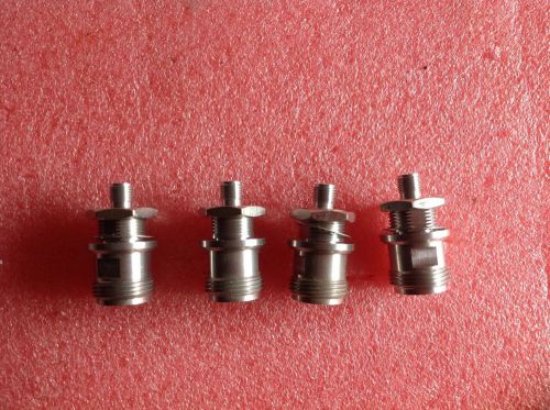 Lot of 4 HP Adapter N-female to SMA Female
