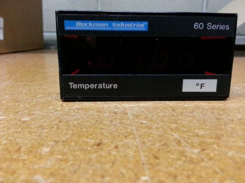 Digital Temperature Monitor  Beckman 60 Series