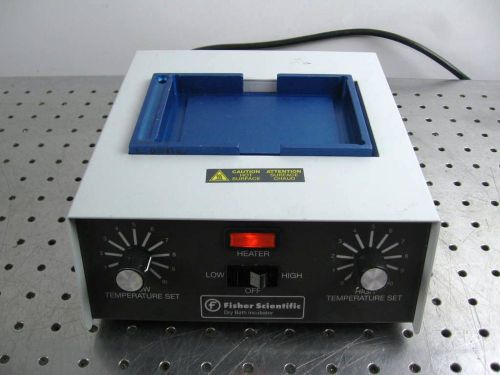 G110986 Fisher Scientific Dry Bath Incubator 11-718-2 w/Microplate Heatblock