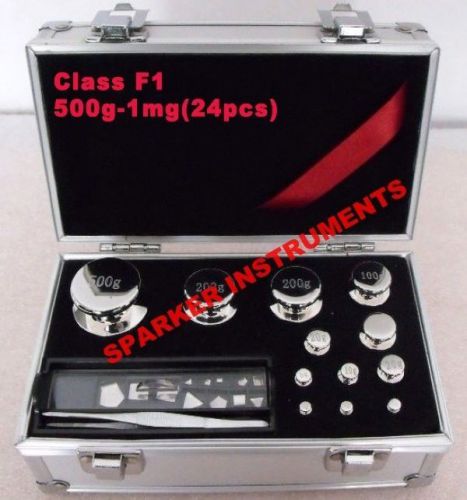 500g-1mg Class F1 Precision Calibration Weights Poise for Digital Balance Scale