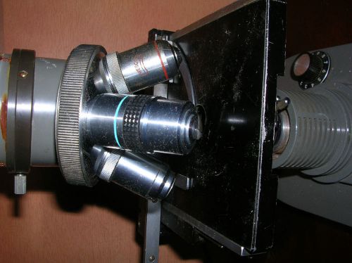 Microscope wesco japan with objectives10/0.25, 100, 40/0.65, 40