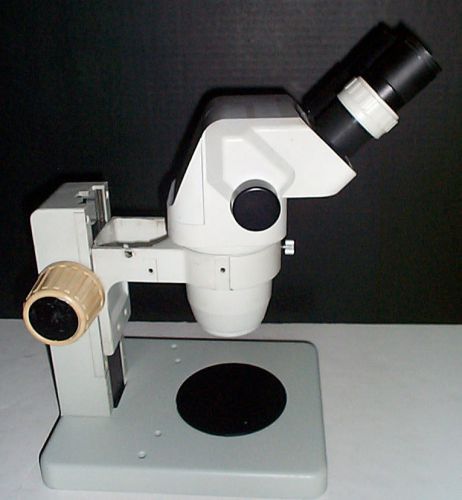 Olympus sz-4045 esd stereozoom microscope 7-40x on desktop stand nice for sale