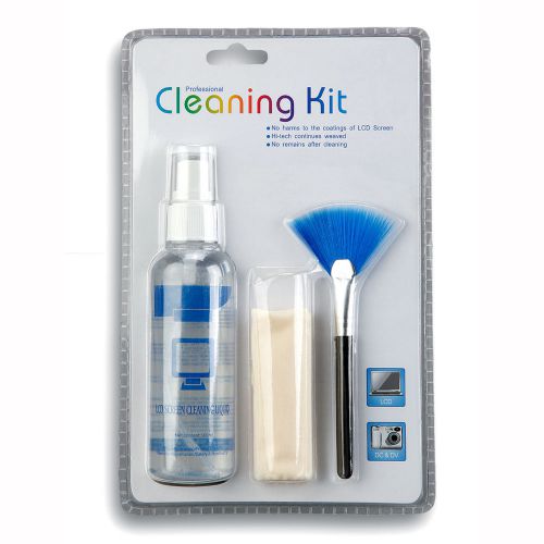 3 in 1 Professional Cleaning Kit for Microscopes, Cameras and Laptops