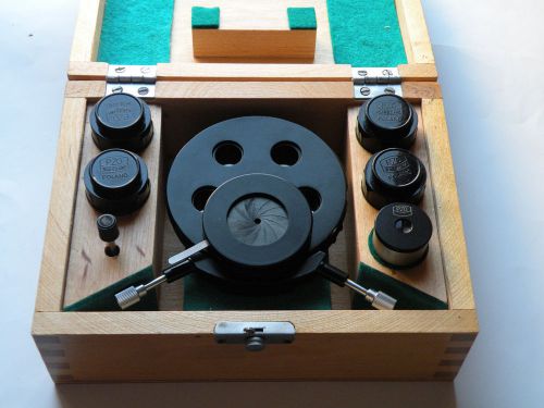 Pzo phase contrast negative set 10x 20x 40x 100x microscope zeiss (d=39,5mm) for sale