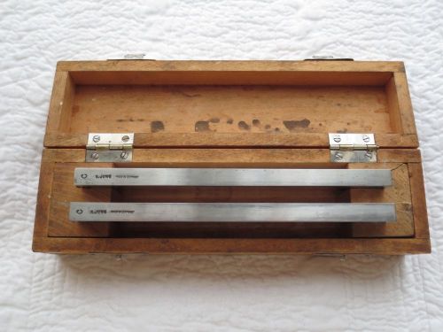 Vintage Jung AG. Heidelberg Microtomes , Original Wood Box , 2 Blades