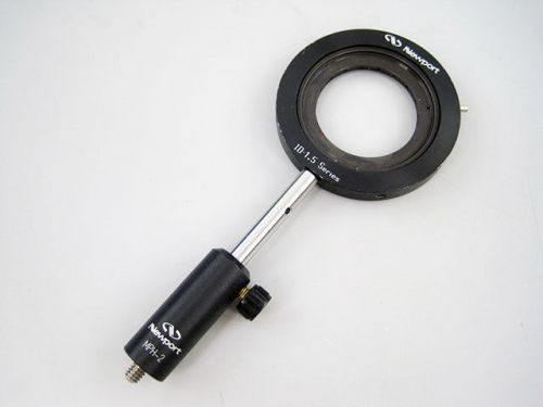 Newport id-1.5 iris diaphragm with mph-2 2&#034; miniature post holder &amp; post for sale