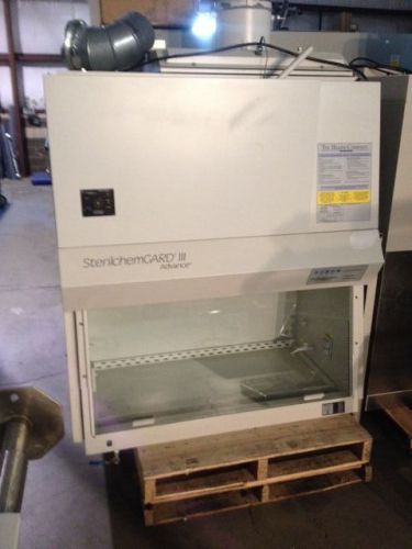The baker company sterilchemgard iii advance lab hood with stand for sale