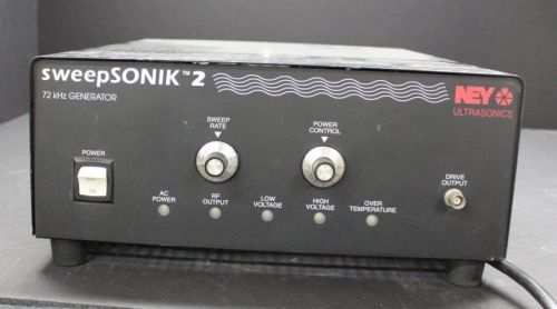 Ney ultrasonics sweepsonic 2 ultrasonic 72 khz generator for sale