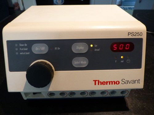 Thermo Savant PS 250  Electrophoresis Power Supply PS250 guaranteed