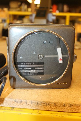 Dickson minicorder ev4-p-b-24 chart recorder for sale