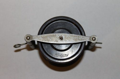 Vintage chicago apparatus co. milvay quadruple sheave lab pulley 2&#034; w/ v groove for sale
