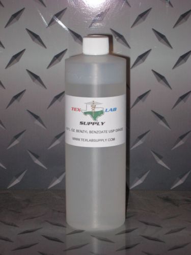 Tex lab supply 16 fl. oz. benzyl benzoate usp grade sterile free shipping for sale