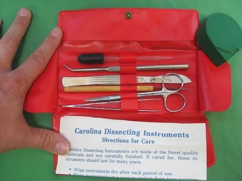 Lightly Used - Carolina Biological Supply Co - Dissecting Kit - MADE IN USA