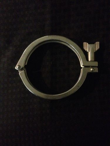 Stainless Steel 4&#034; Sanitary Single Pin Clamp
