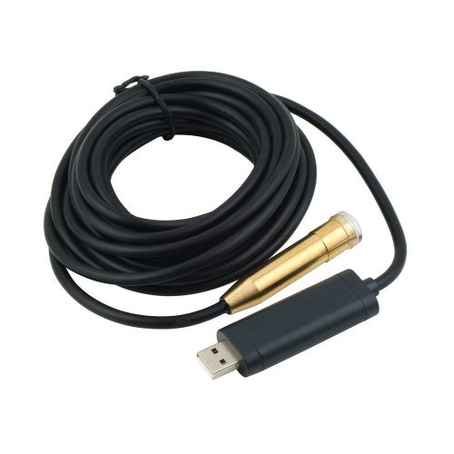5m Golden USB Waterproof Borescope Endoscope Inspection Snake Tube Camera HG