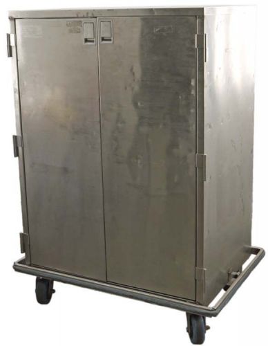 Blickman ccc5 ultra space saver cart stainless multi-purpose storage cabinet for sale