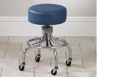 Clinton 2102-3BR Adjustable Stool With Ring Light Gray New