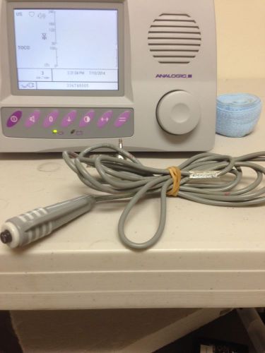 Analogic FETALGARD Lite Fetal Monitor, Includes TOCO Sensor, Power, Accessories