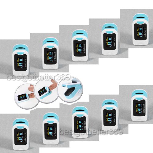 10 x healthy oximeter finger pulse blood oxygen spo2 monitor a+++++ for sale