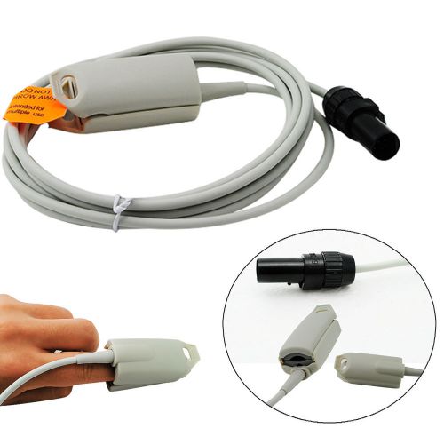 Datex ohmeda fit spo2 sensor probe-oxy-f4-h,adult fingertip clip sensor 7 pin for sale
