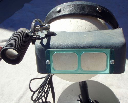 Halogen Magnification Head Lamp/Torch Viewing/Illumination Light Inspection Tool