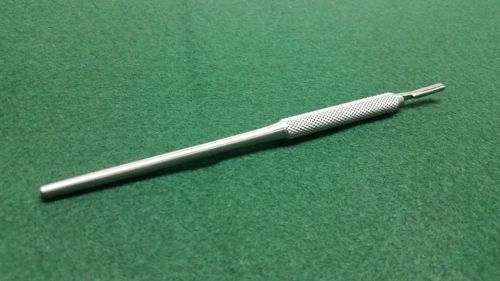 1 O.R PREMIUM GRADE ROUND SPECIAL PATTERN SCALPEL HANDLE #3 STRAIGHT SURGICAL