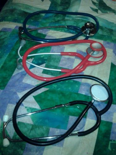 Lot of 3 Stethoscopes