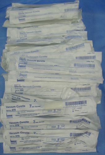 79 Pkgs of 1ea Assorted Size Busse Sterile Vacuum Curettes - 4 Sizes