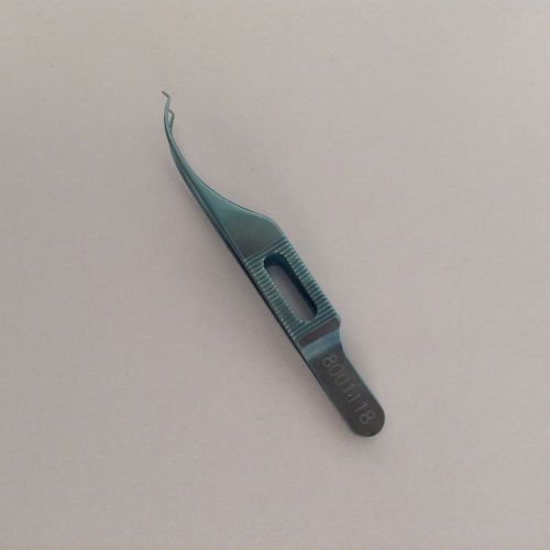 Titanium Colibri Toothed Forcep 75mm light blue ophthalmic eye instruments