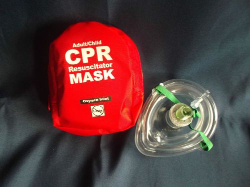 WNL CPR mask in Soft case w/ Gloves. Mask w/O2 inlet make sure your mask has it!