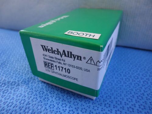 Welch allyn 3.5v #11710 standard ophthalmoscope-- new! for sale