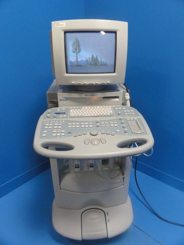 2002 acuson sequoia c256 cardiac ultrasound w/  5v2c probe printer &amp; vcr for sale