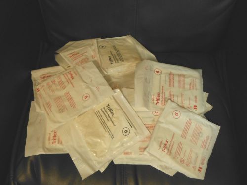 TRIFLEX STERILE LATEX POWDERED SURGICAL GLOVES SIZE 6 LOT OF 20PR 2D7251
