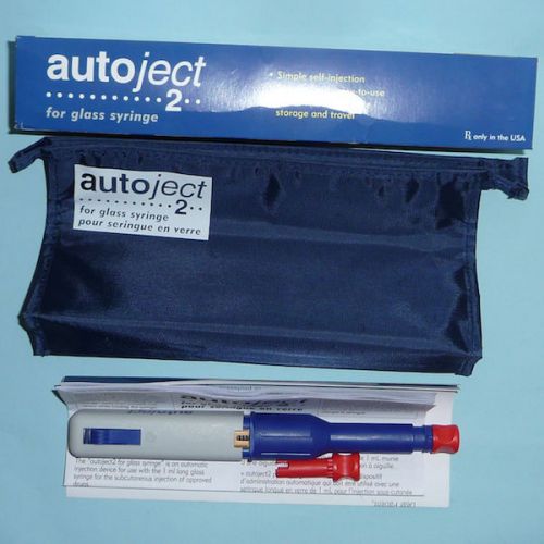 NEW Autoject 2 Self-Injection for Glass Syringes Owen Mumford FREE SHiPPiNG