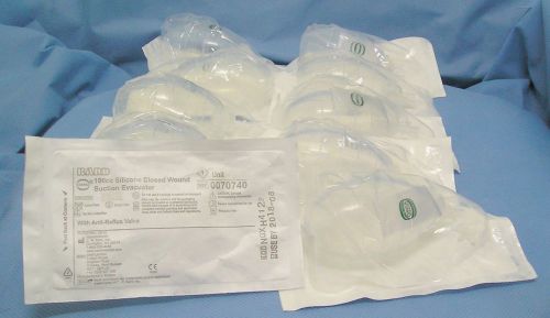 Bard Closed Wound Suction Evacuator, 0070740 - 10 units - IN DATE