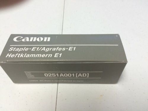 Canon Type E1 - 0251A001AD Staple Cartridge , Box with 15,000 staples - Genuine