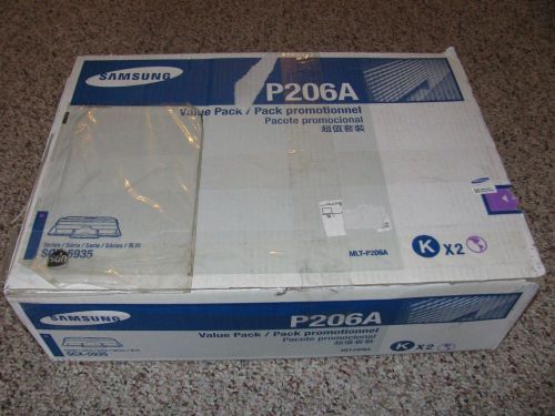 Genuine Samsung SCX-5935FN Printer Toner Value Pack P206A MLT-P206A - 1 Sealed