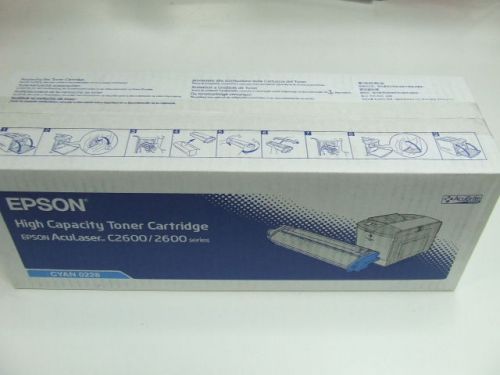 Genuine Epson AL C2600/2600 High Capacity CYAN Toner *NEW*