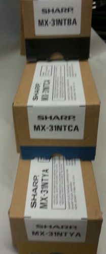 Sharp MX-31NTBA, MX-31NTCA AND MX- 31TYA