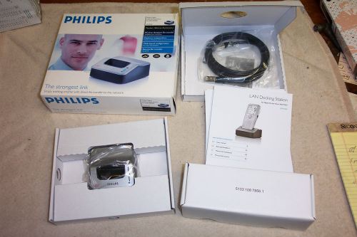 Dictaphone BY PHILIPS DIGITAL LAN DOCKING STATION  DEMO UNIT  MISSING SOFTWARE