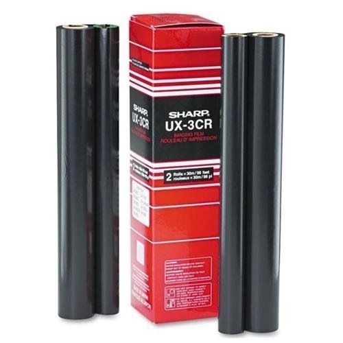 Sharp ux3cr imaging fax film ux300 ux305 ux400 series machine 6 refill rolls. for sale