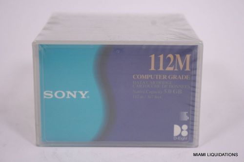 LOT OF 10 Sony QG112M Computer Grade Data Cartridge 5GB GENUINE