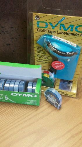 Dymo Tape Labelmaker Kit and 10PK Embossing Tape