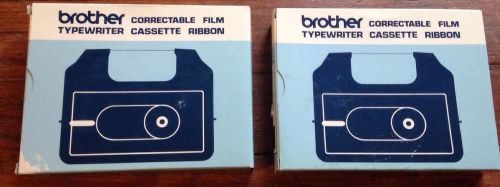 Brother Correctible Film Typewriter Cassette Ribbon NEW IN BOX Model 3020 Black