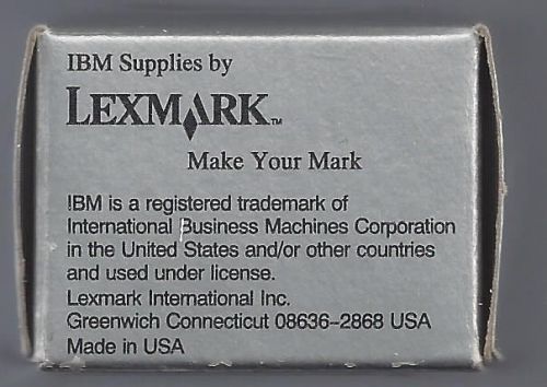 IBM Selectric Typewriter Ball Element by Lexmark - Orator 10 New in Box