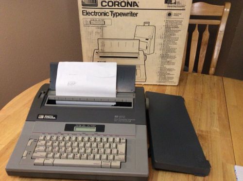 Smith Corona SD 670 Word Processor Electric Typewriter Vintage  good Condition