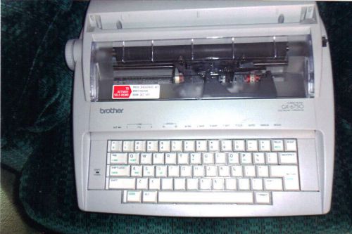 Brother GX-6750 Daisy Wheel With Correctronic Typewriter  &amp; Instructions Mint