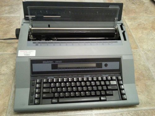 Swintec 2640 Electronic Typewriter - Needs Repair