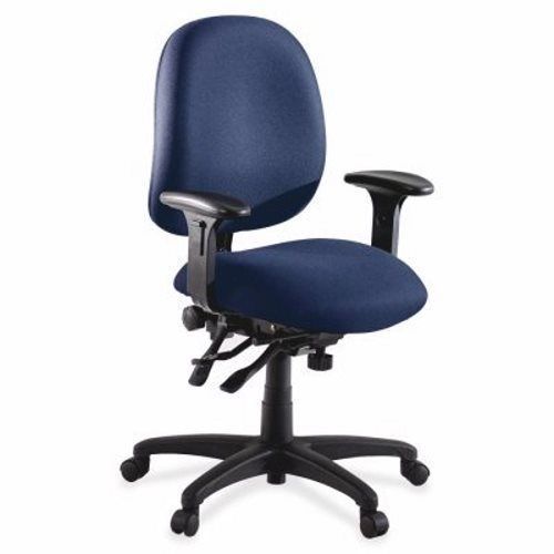 Lorell Chair, High-Performance, 27-1/4&#034;x25-1/4&#034;x41-1/2, Blue (LLR60536)