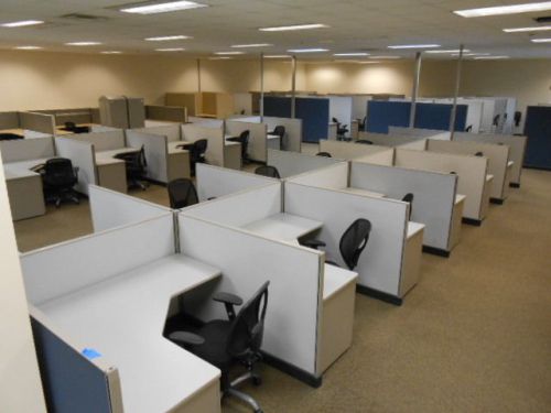 1 lot of (100) used 5x5  cubicles - $120 each for sale